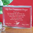 My First Communion Prayer Keepsake